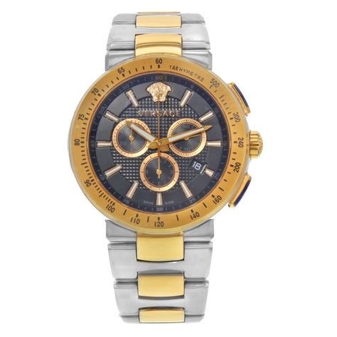 Versace Mystique Sport Mens Swiss Chronograph Quartz Watch 